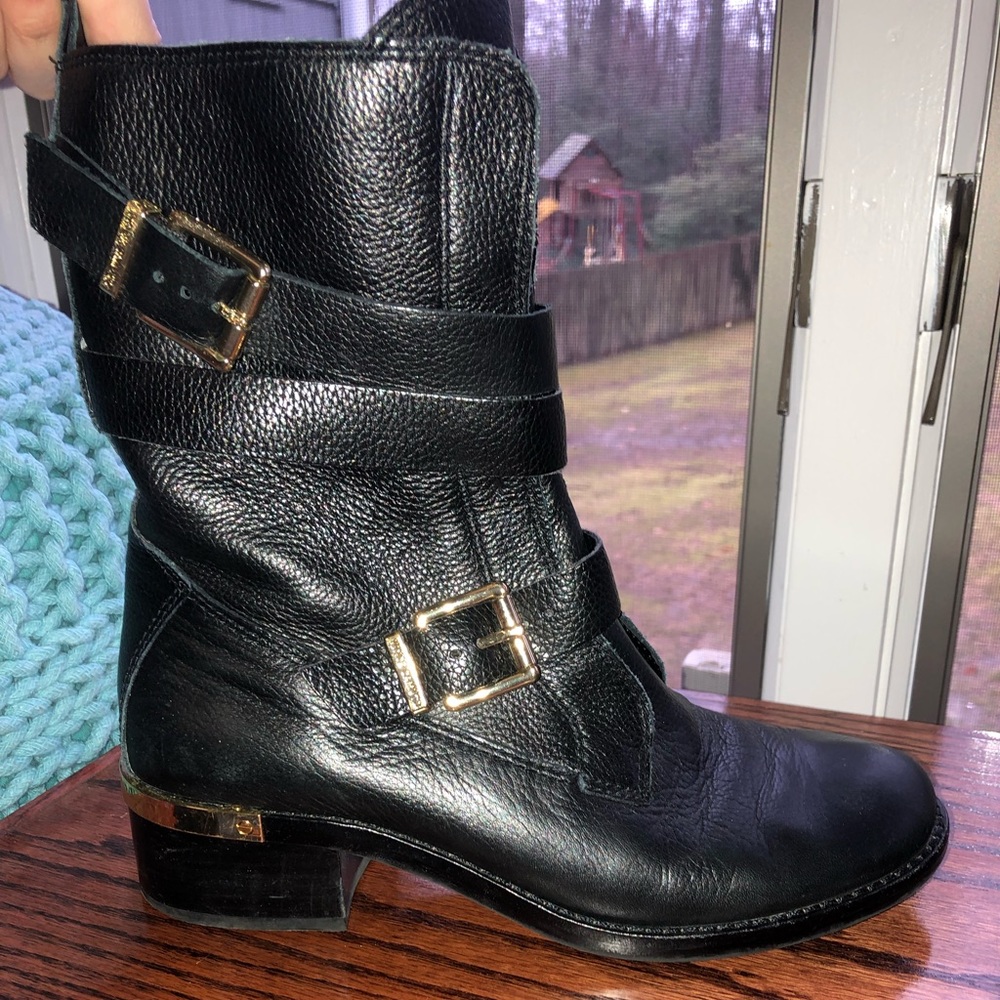 Vince Camuto Combat Boots Worn Once